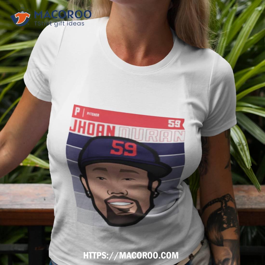 Jhoan Duran Minnesota Fade Baseball Shirt Jhoan Duran Minnesota Fade Baseball Shirt
