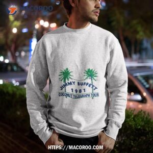 jimmy buffett 1981 coconut telegraph tour shirt sweatshirt