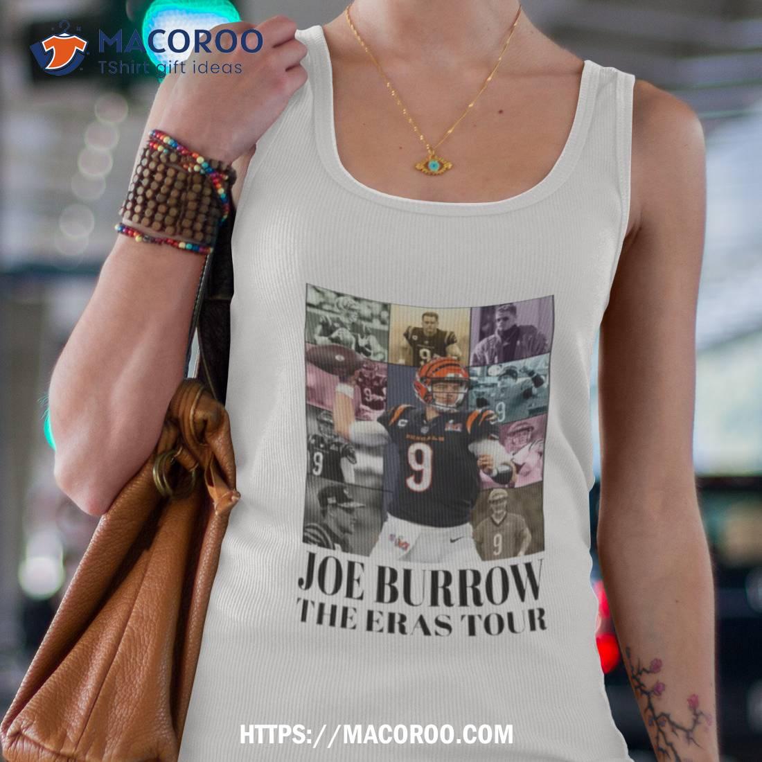 Joe Burrow Vintage Eras Tour Tee Football Fan Hoodie for America