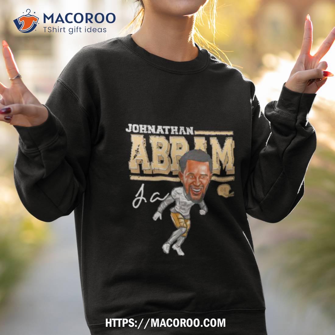 Johnathan Abram New Orleans Cartoon Football Shirt Johnathan Abram New Orleans Cartoon Football Shirt