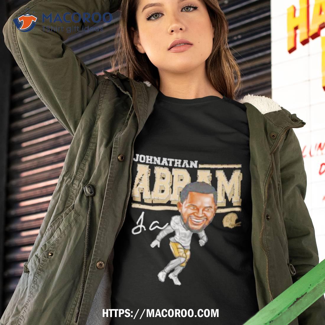 Johnathan Abram New Orleans Cartoon Football Shirt Johnathan Abram New Orleans Cartoon Football Shirt