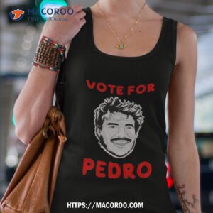 Jon Heder Napoleon Dynamite Vote For Pedro Shirt 1 jon heder napoleon dynamite vote for pedro shirt tank top 4