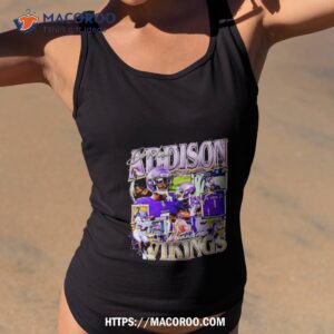 Jordan Addison Minnesota Vikings Retro Shirt 1 jordan addison minnesota vikings retro shirt tank top 2
