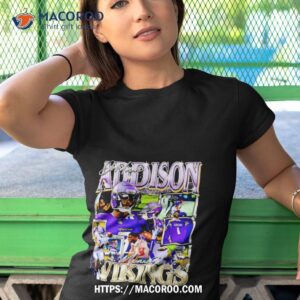 Jordan Addison Minnesota Vikings Retro Shirt