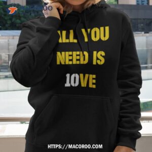 jordan love all you need is love green bay packers shirt hoodie 2