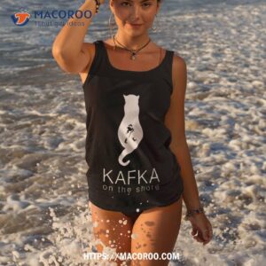 kafka on the shore lonely cat haruki murakami shirt tank top