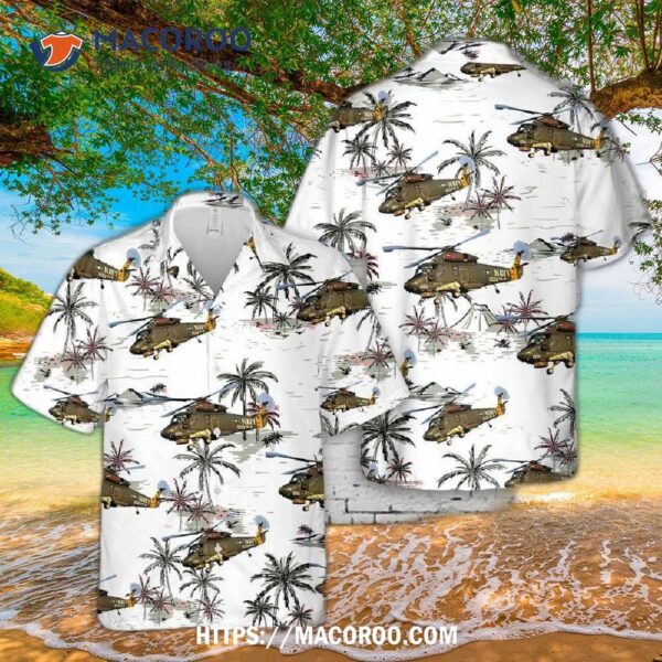 Kaman Sh-2 Seasprite Hawaiian Shirt