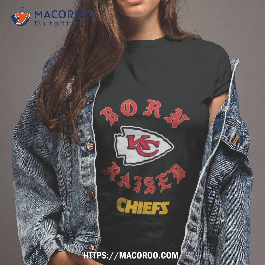 Official Kansas City Chiefs Born X Raised Unisex T-shirt, hoodie, sweater  and long sleeve