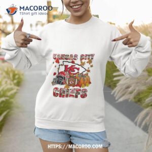Kansas City Chiefs Fall Helmet Pumpkin Shirt 2 kansas city chiefs fall helmet pumpkin shirt sweatshirt