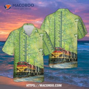 Kansas City Southern Railway Kcs 2905 Emd Gp40-2wl Hawaiian Shirt