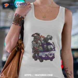 Kansas State Wildcats Horror Movies Characters Bus Halloween 2023 Shirt 2 kansas state wildcats horror movies characters bus halloween 2023 shirt tank top 4