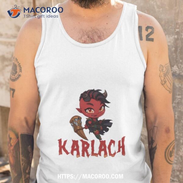Karlach Chibi Baldurs Gate Shirt