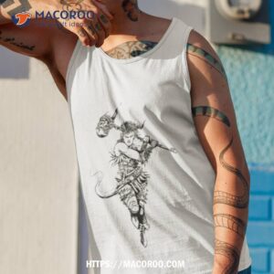 karlach manga design shirt tank top 1