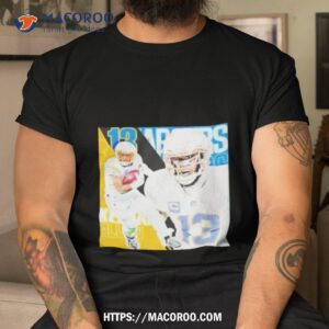 keenan allen 13 los angeles chargers football player poster gift shirt tshirt