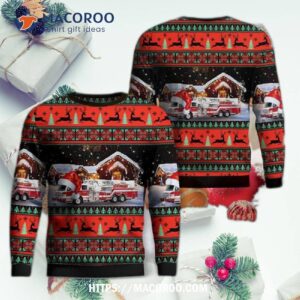 Kevil – Kentucky Paducah Gaseous Diffusion Plant Fire Services Ugly Christmas Sweater
