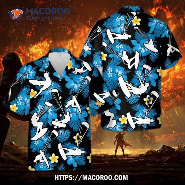 Kitesurfing Hawaiian Shirt