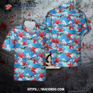 Klm Cityhopper Embraer E195-e2 (erj 190-400 Std) Hawaiian Shirt