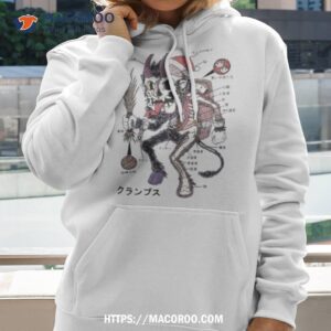 krampus anatomy shirt hoodie