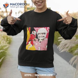 Kyler Murray 1 Arizona Cardinals Football Player Poster Gift Shirt 2 kyler murray 1 arizona cardinals football player poster gift shirt sweatshirt