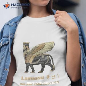 lamassu mesopotamia landmarks iraq ancient landmarks shirt tshirt