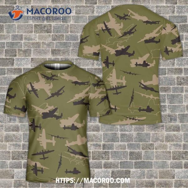 Lancaster Bombers Silhouette 3D T-Shirt