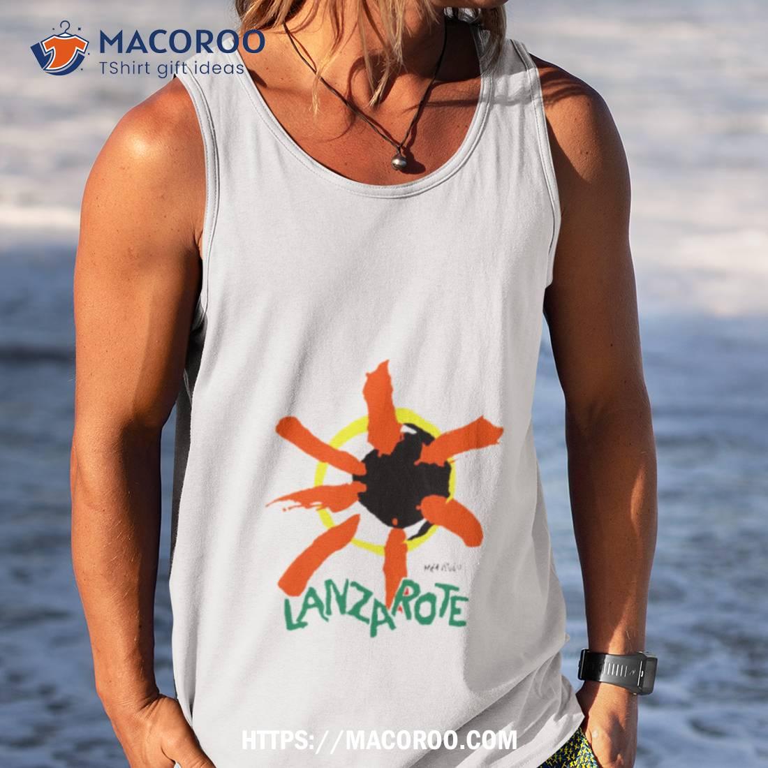 Lanzarote Manrique Sun Volcano Symbol Shirt Lanzarote Manrique Sun Volcano Symbol Shirt