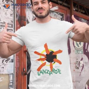 lanzarote manrique sun volcano symbol shirt tshirt 1