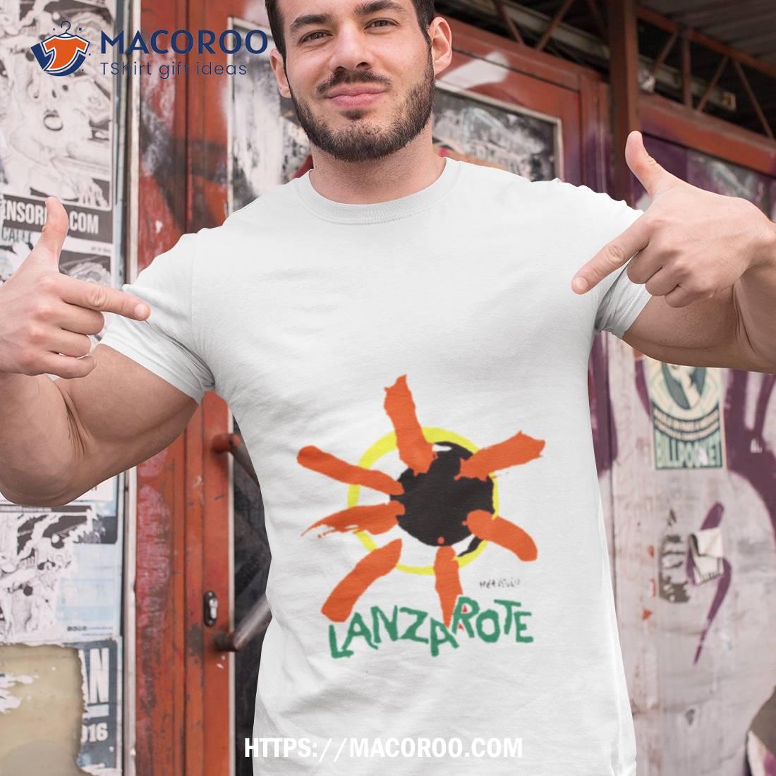 Lanzarote Manrique Sun Volcano Symbol Shirt Lanzarote Manrique Sun Volcano Symbol Shirt
