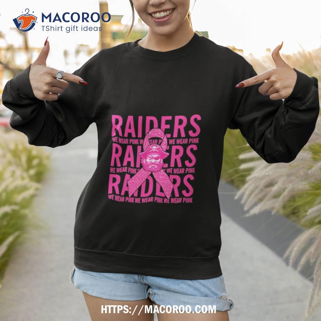 Fight like a las vegas raiders breast cancer awareness shirt