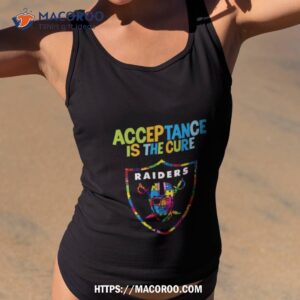 las vegas raiders autism acceptance is the cure 2023 unisex shirt tank top 2
