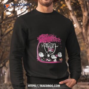 Las Vegas Raiders Peanut Characters In October We Wear Pink 2023 Shirt 2 las vegas raiders peanut characters in october we wear pink 2023 shirt sweatshirt