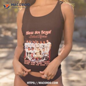 legend bless you boys detroit tigers signatures shirt tank top 1
