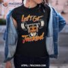 Let’s Get Jacked Funny Halloween Gym, Vintage Pumpkin Tees Shirt