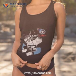 licensed gear nfl tennessee titans derrick henry navy player t shirt tank top 1