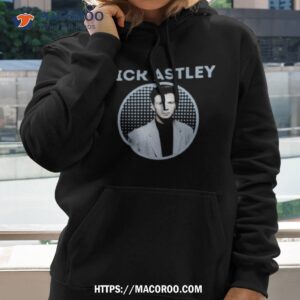 light blue rick astley shirt hoodie 2
