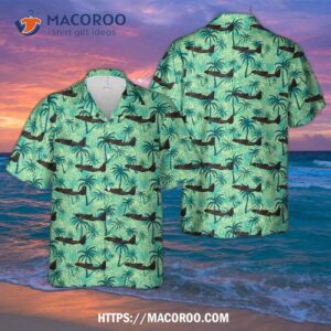 Lockheed C-130j-sof Special Mission Aircraft Hawaiian Shirt