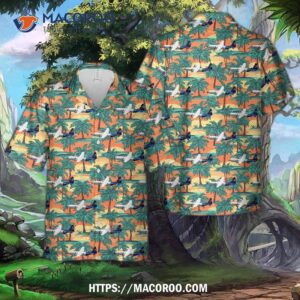 Lockheed Martin Lm-100j Hawaiian Shirt