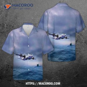 Lockheed Martin Sc-130j Sea Hercules Hawaiian Shirt