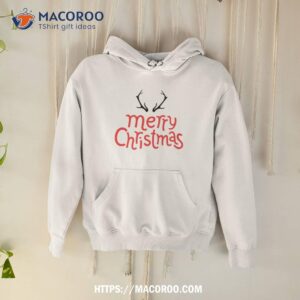 logo merry christmas shirt hoodie