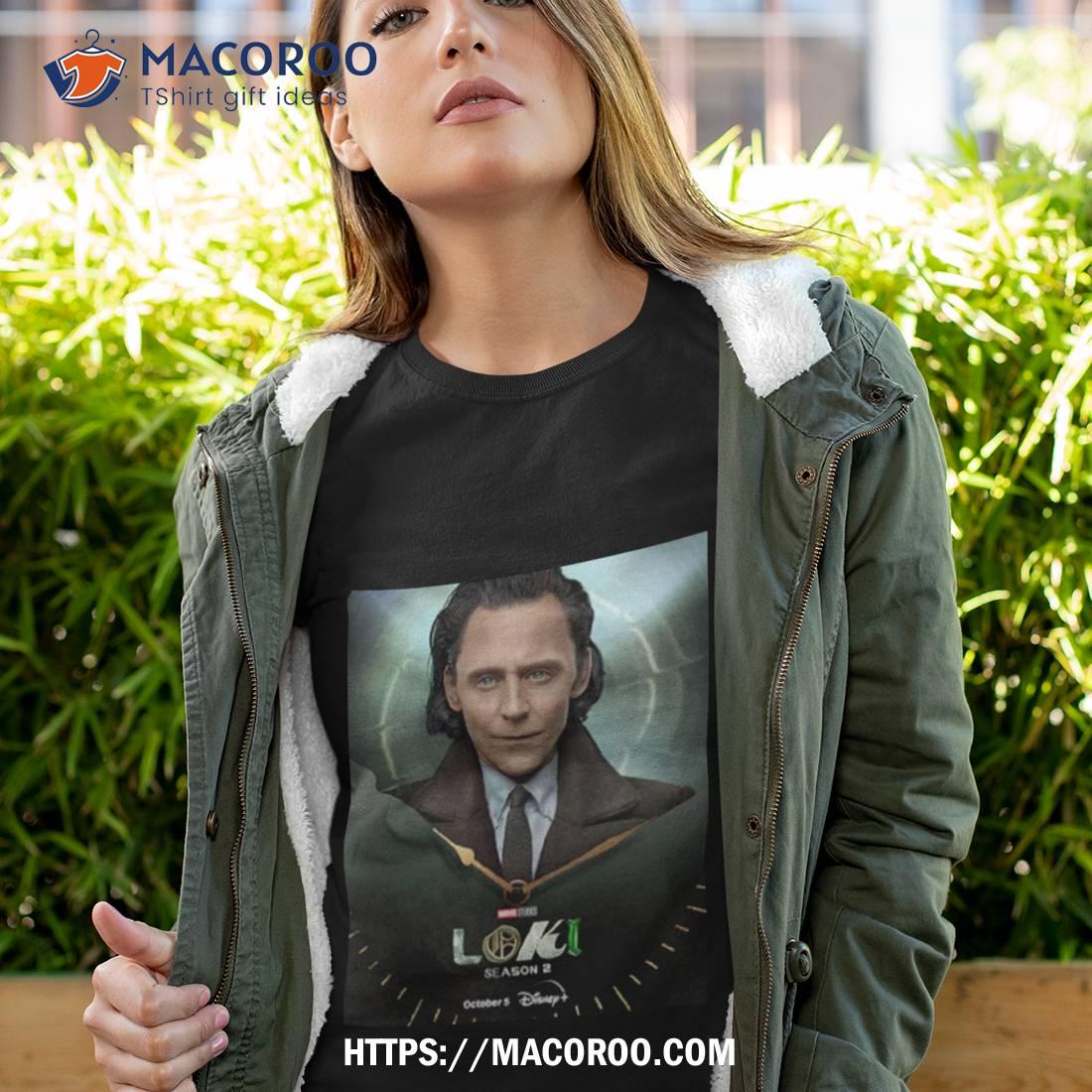 Loki Season 2 Marvel Studios An Original Series Only On Disney Plus Poster Characters T Shirt Loki Season 2 Marvel Studios An Original Series Only On Disney Plus Poster Characters T Shirt