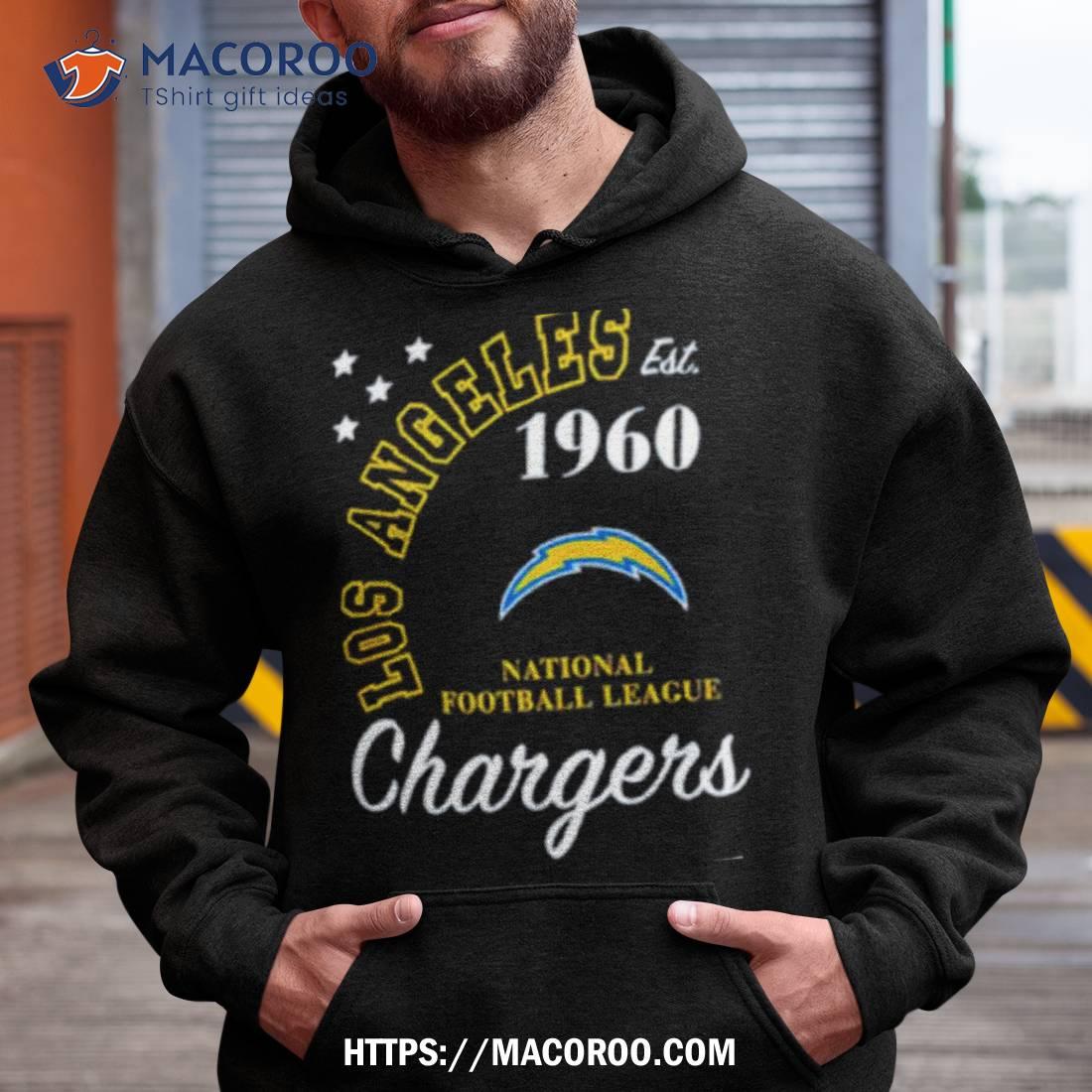 Los angeles chargers est 1960 national football league shirt