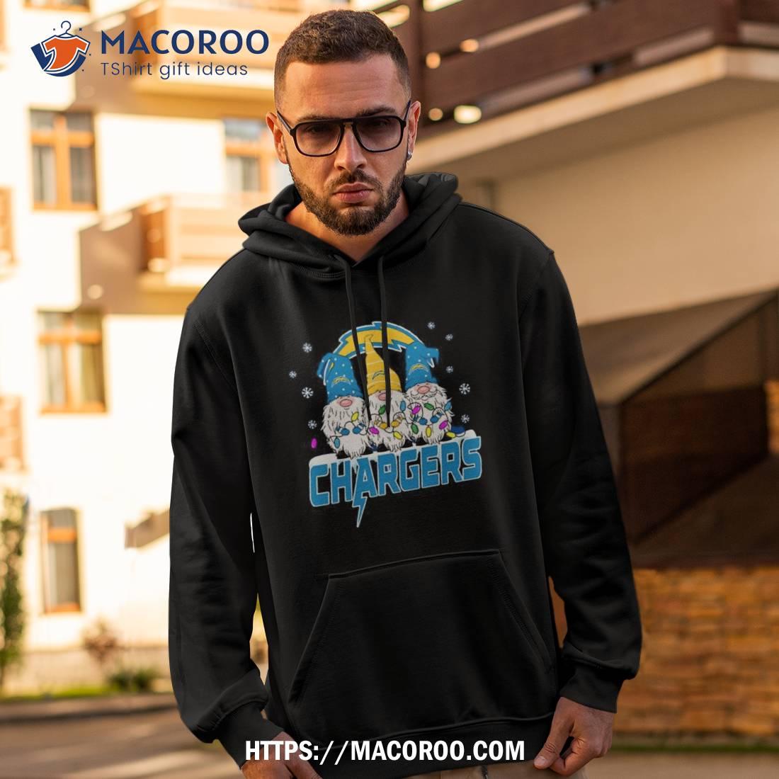 Los Angeles Chargers NFL Christmas Personalized Hoodie Zipper