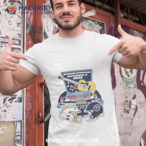 los angeles chargers vs tennessee titans game day nissan stadium september 17 2023 shirt tshirt 1