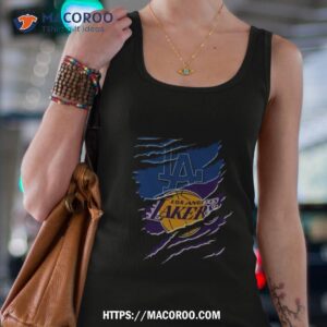 los angeles dodgers and los angeles lakers 2023 shirt tank top 4