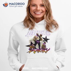 Los Angeles Lakers X Bad Bunny Vibras Vintage Shirt 1 los angeles lakers x bad bunny vibras vintage shirt hoodie 1