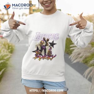 Los Angeles Lakers X Bad Bunny Vibras Vintage Shirt 2 los angeles lakers x bad bunny vibras vintage shirt sweatshirt 1