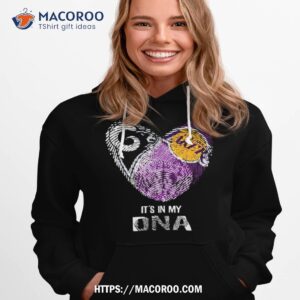 Los Angeles Rams And Los Angeles Lakers Heart It’s In My Dna 2023 Shirt 1 los angeles rams and los angeles lakers heart it s in my dna 2023 shirt hoodie 1