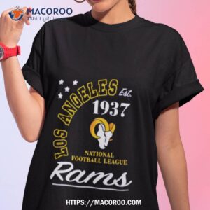 los angeles rams est 1937 national football league shirt tshirt 1