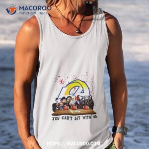 los angeles rams horror movie characters team you can t sit with us halloween 2023 shirt tank top