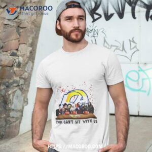 los angeles rams horror movie characters team you can t sit with us halloween 2023 shirt tshirt 3